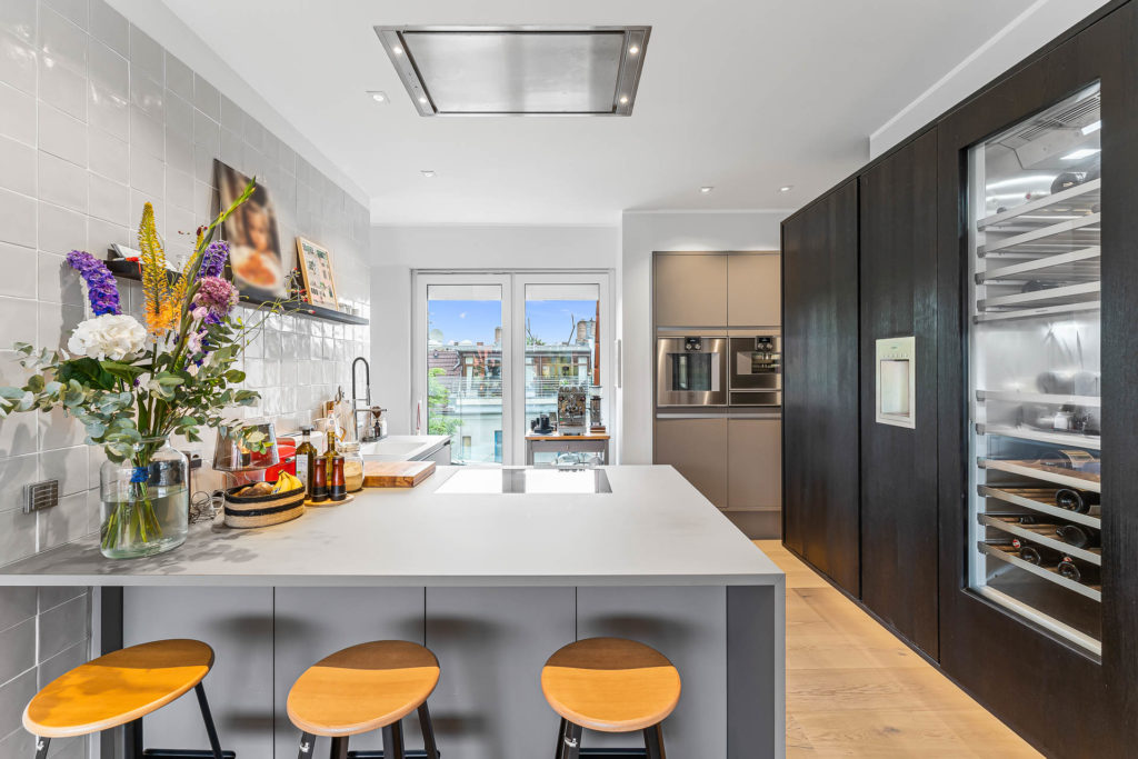 Immobilien Fotografie für den Verkauf einer Loft Wohnung. Immobilienfotograf Schweiz - Zürich. Innenaufnahmen