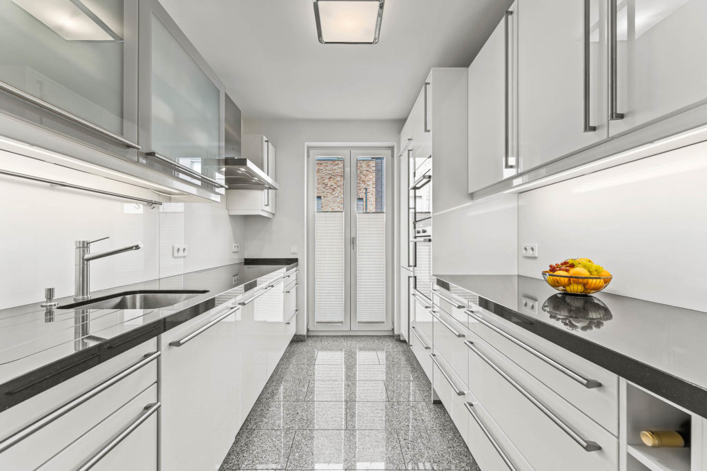 Immobilien Fotografie für den Verkauf von einem Townhouse. Immobilienfotograf Schweiz - Zürich. Innen- und Aussen Aufnahmen