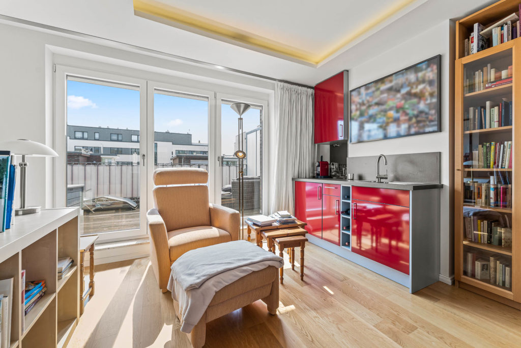 Immobilien Fotografie für den Verkauf von einem Townhouse. Immobilienfotograf Schweiz - Zürich. Innen- und Aussen Aufnahmen