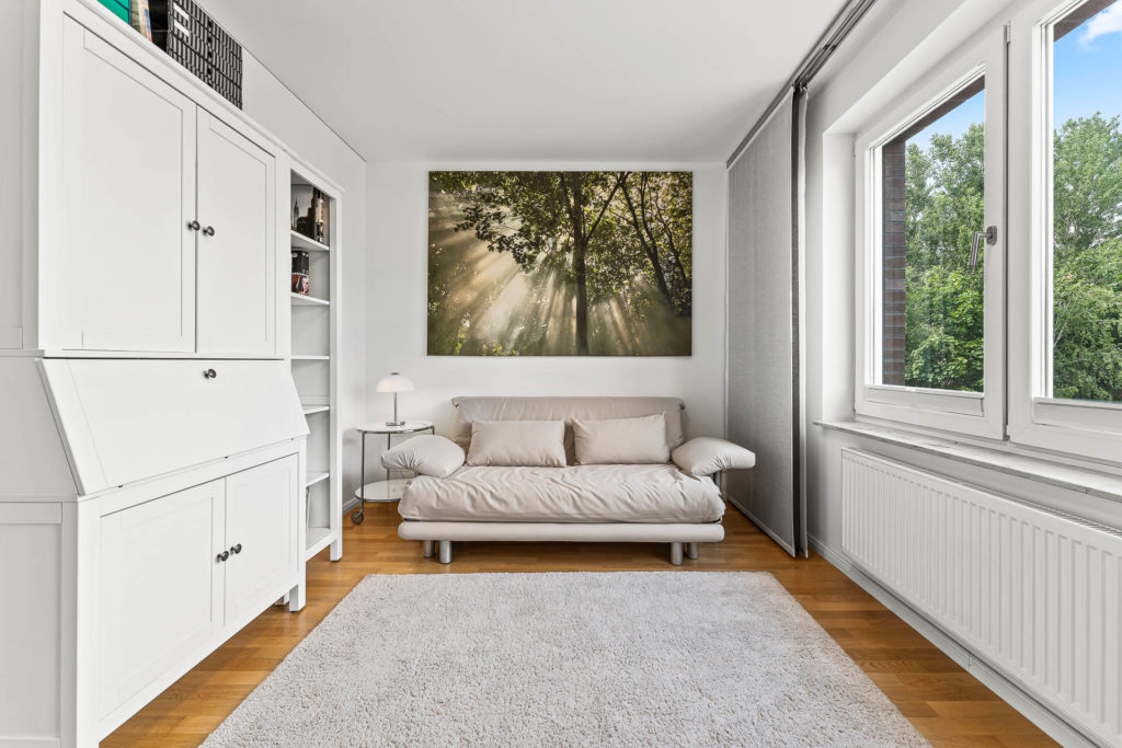 Immobilien Fotografie für den Verkauf von einem Townhouse. Immobilienfotograf Schweiz - Zürich. Innen- und Aussen Aufnahmen