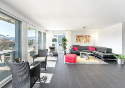 Immobilienfotografie - Penthouse Loft Apartment Zürich mit Seesicht - Ivo Gretener Fotografie